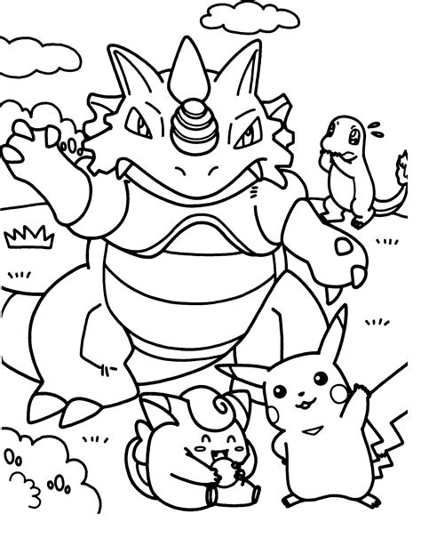 pokemon coloring pages free printable|Pokemon coloring pages 